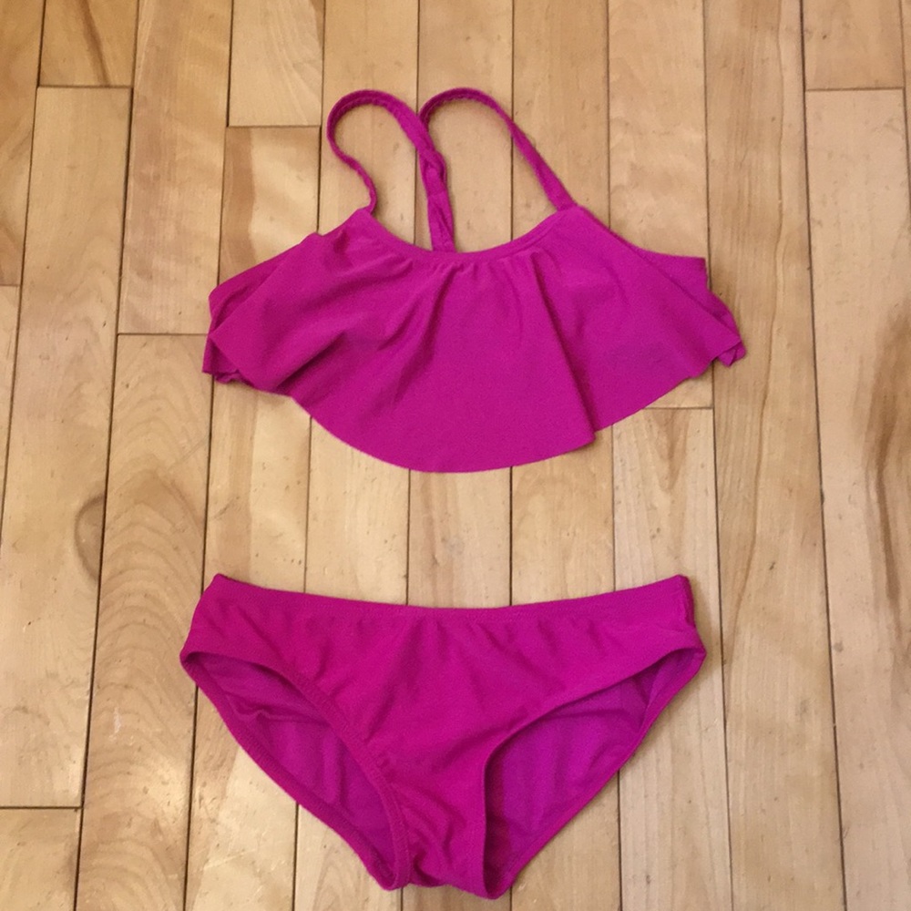 Old Navy girls pink bikini